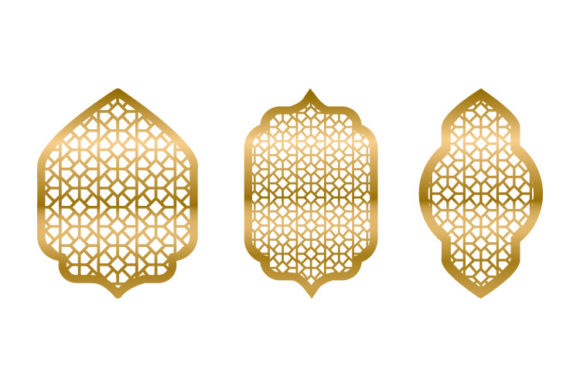 Download Golden Decorative Ornate Design Vector - Golden Collection