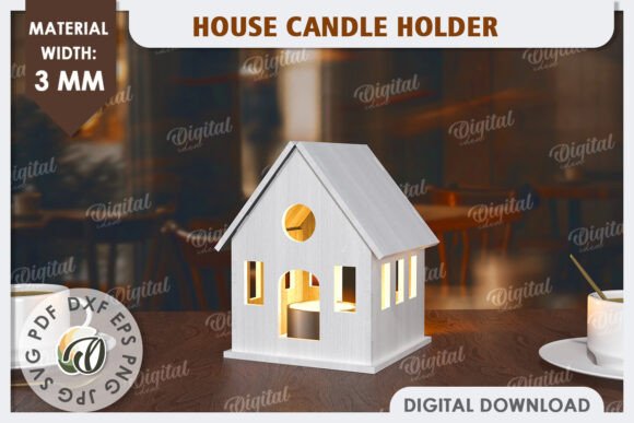 Download 3D House Laser Cut. Home Decor SVG - Home decor svg Collection